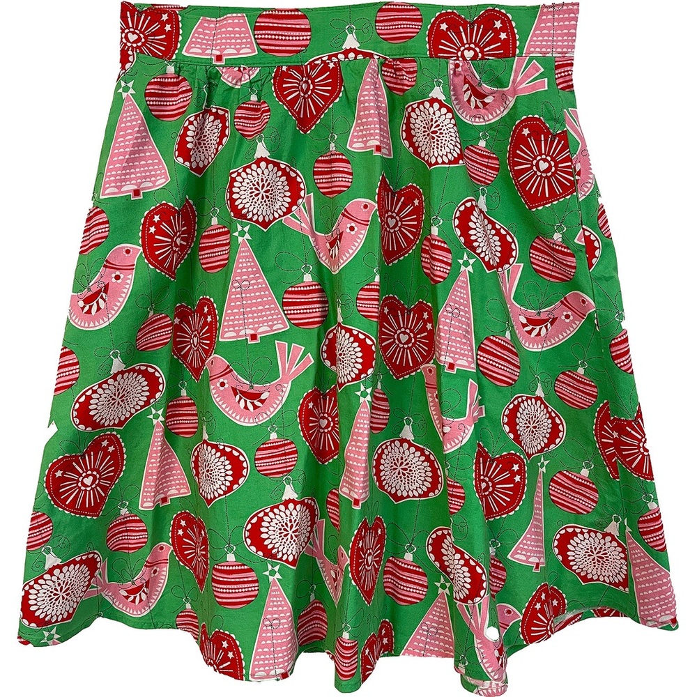 Retrolicious Christmas ornament skirt